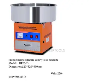 Electric Candy Floss Machine, Model Hec-03.