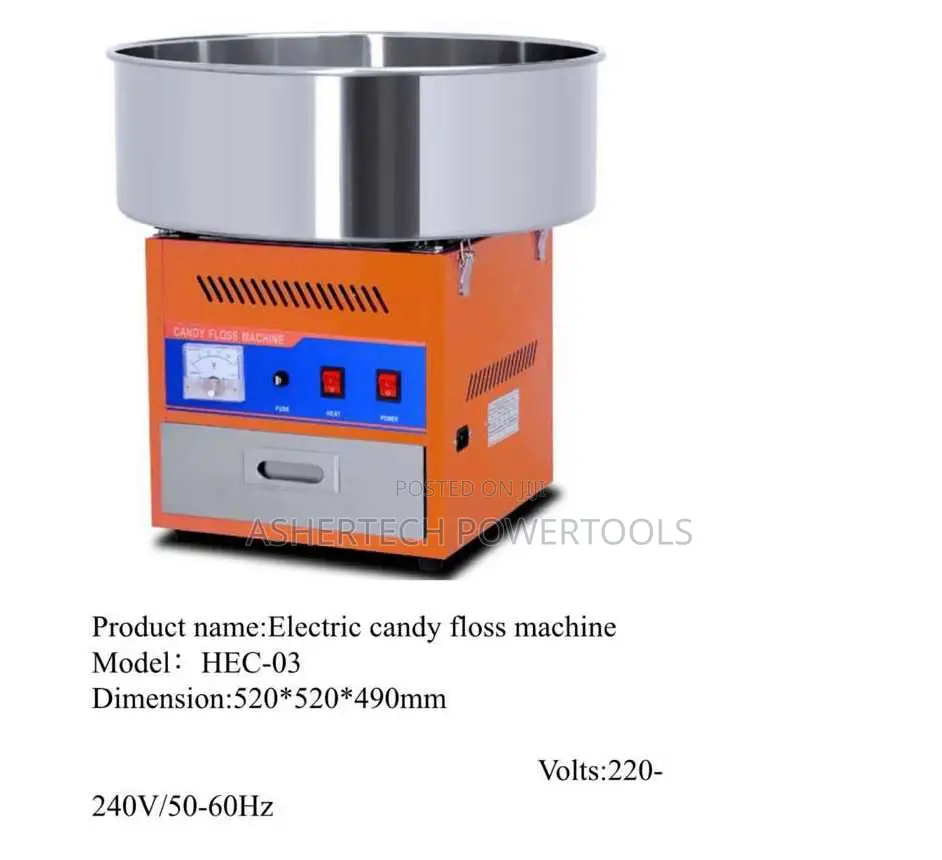 Electric Candy Floss Machine, Model Hec-03.