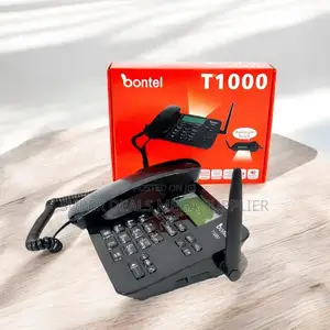 Bontel GSM Landline Desktop Phone Strong Quality Wireless