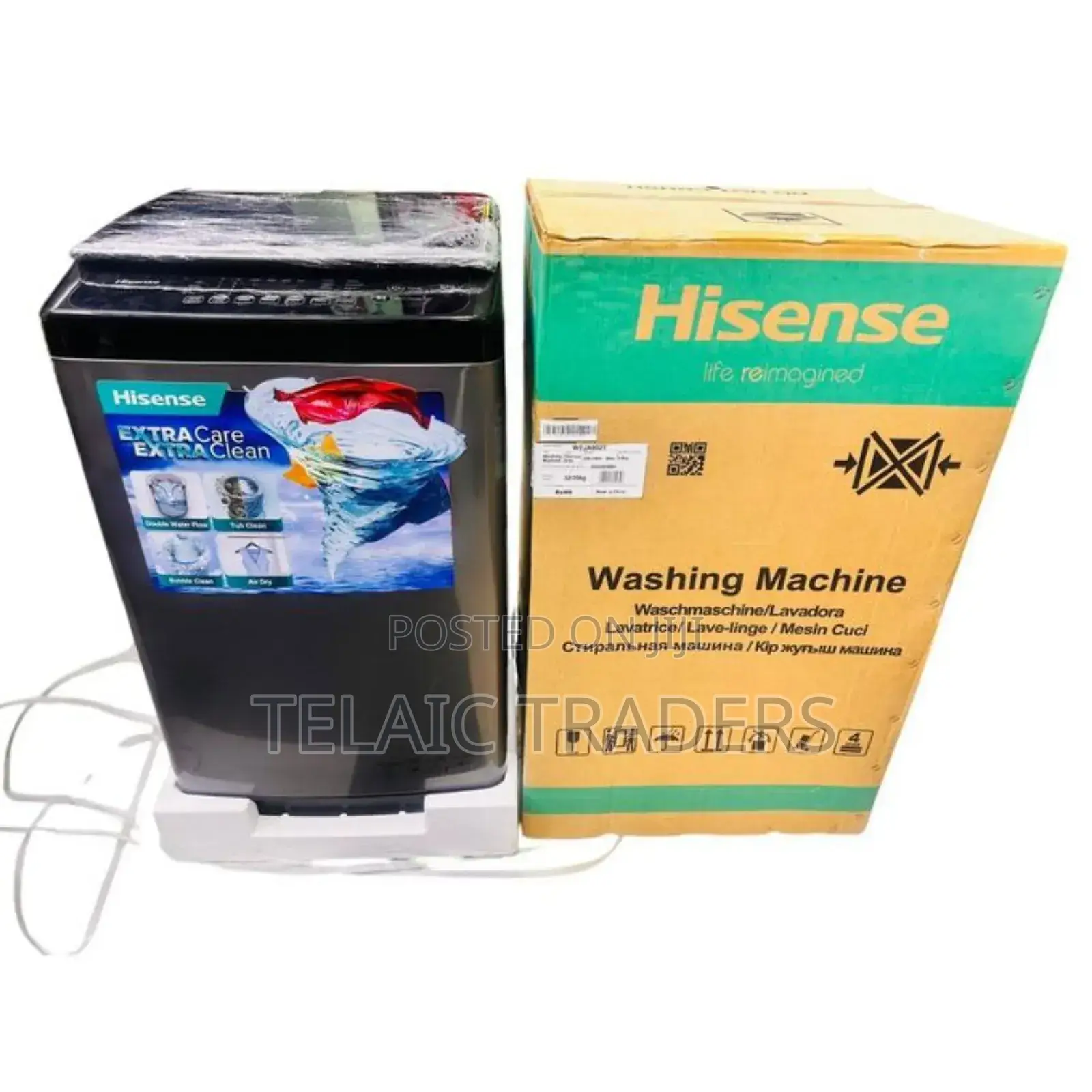 Hisense 9kgs Top Load Fully Automatic