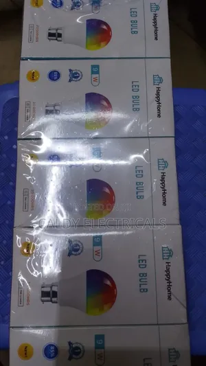 7 Colours Happyhome 9w Smart Led Light Bulbs With RGB