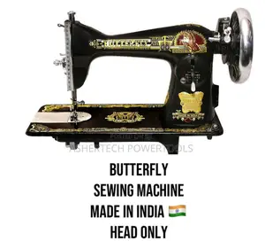 Butterfly Domestic Sewing Machine Head Only, Made in India.
