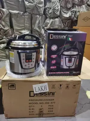 Dessini 6 Litre Electric Pressure Cooker – Fast, Safe .