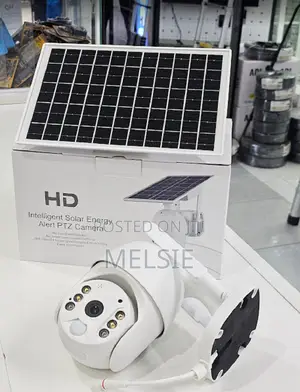 Solar Powered 4g GSM PTZ 360 Camera Ubox Security Camera