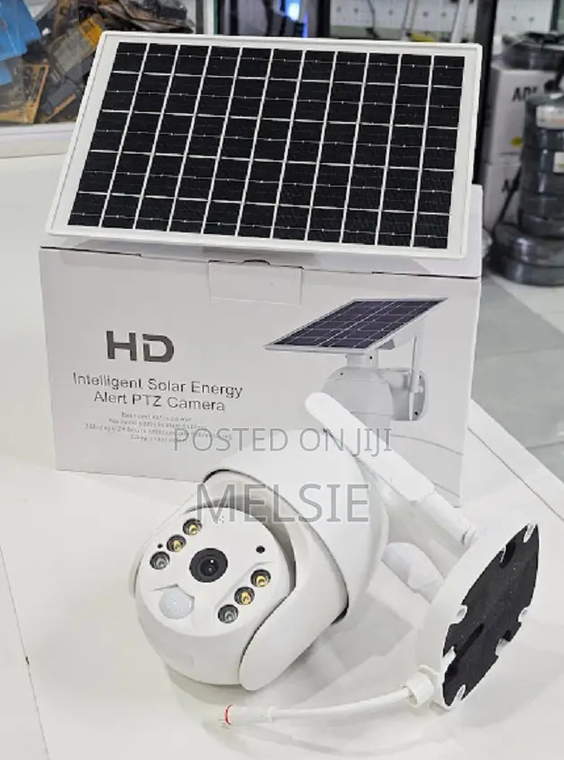 Solar Light 4mp 4g Smart PTZ Ubox Outdoor Wireless Camera