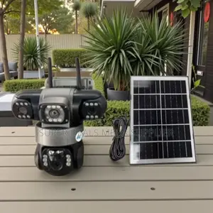V380 Pro 20mp 4g PTZ Motion Detection Support Triple Lens Solar Camera