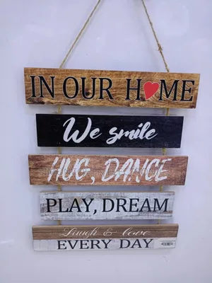 5 Layer Wooden Wall Hanging
