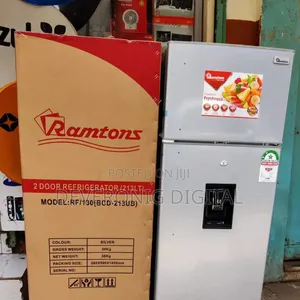 *Ramtons 213litres Fridge With Dispenser
