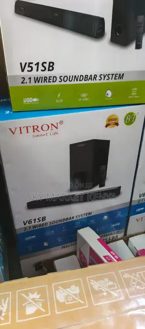 Vitron Wired Soundbar System V61sb