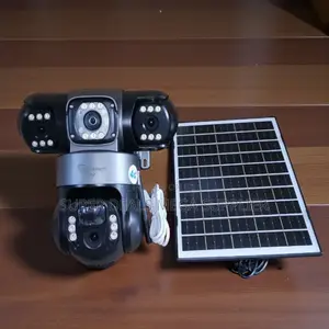 V380 Pro 20mp 4g PTZ Easy to Install Support Triple Lens Solar Camera
