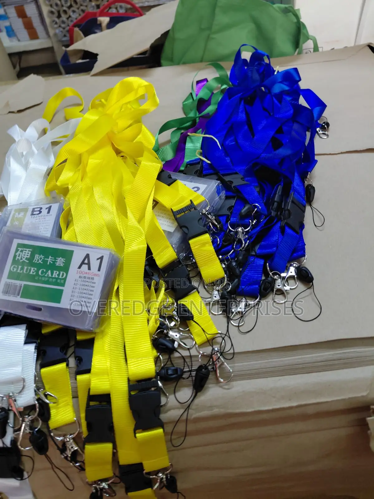 Glue Card Cases##Holders~~Name Tags for Office Uses