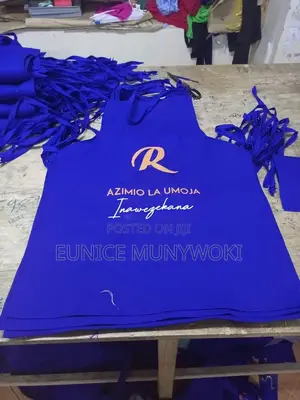 Branded Kitchen Apron and Mama Mboga