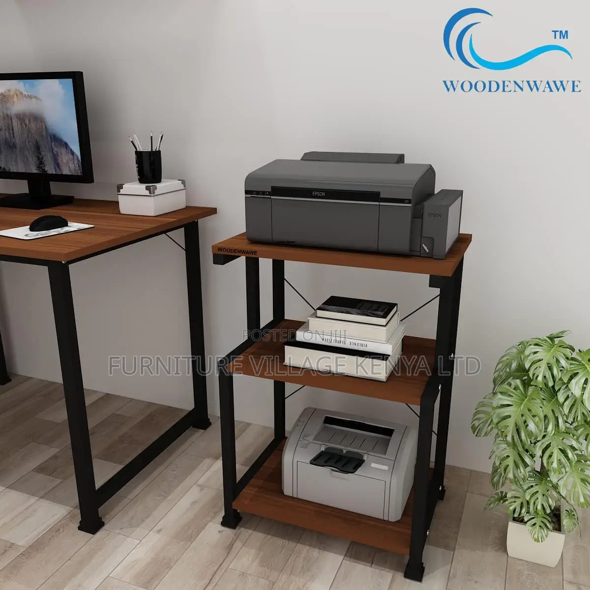 Modern Printer Stand (All Clors)