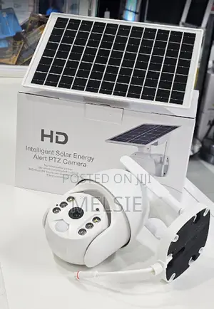 Solar Powered 4g GSM PTZ 360 Camera - PTZ (Pan, Tilt, Zoom)