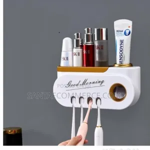 Toothpaste and Toothbrush Holder