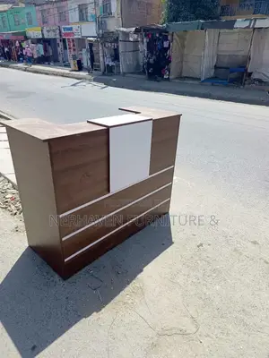 Modern Office Reception Desk
