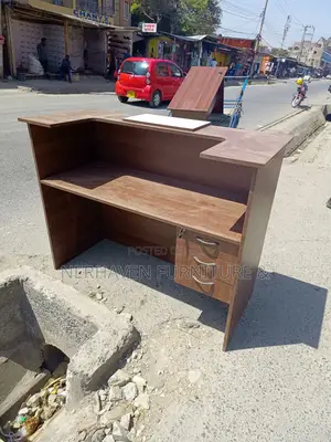 Modern Office Reception Desk