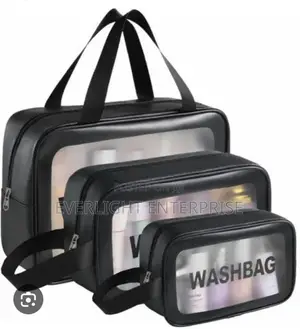 3 in 1 Waterproof Cosmetic/Wash Bags