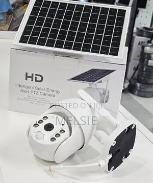 4g Smart PTZ Ubox Outdoor Wireless Camera -( Security CCTV Solar Cam
