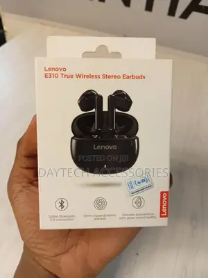 The Lenovo E310 True Wireless Stereo Earbuds.