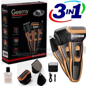 Geemy Affordable Barber Shaving Machine 3in1