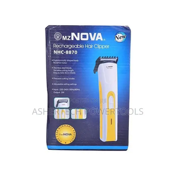 Nova New Pro Rechargeable Hair Trimmer/Shaving Machine