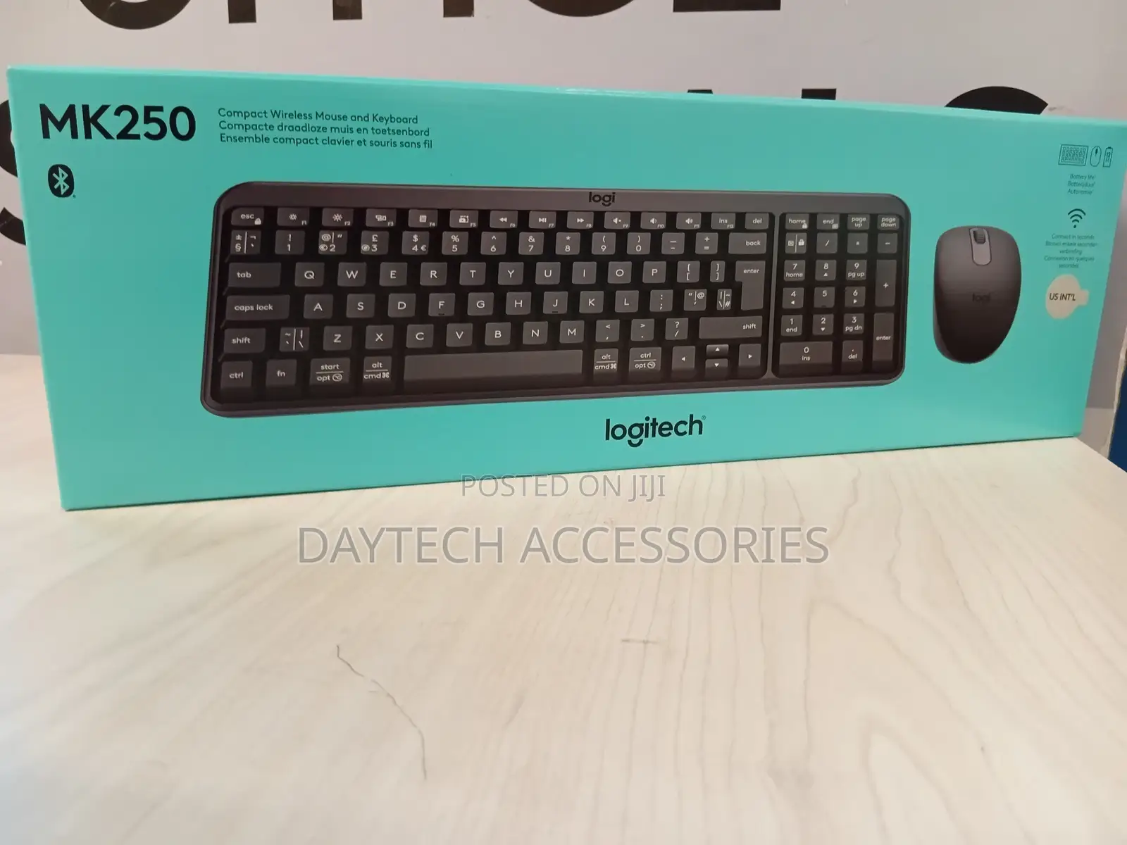 Logitech Mk250 Bluetooth Wireless Mouse and Keyboard