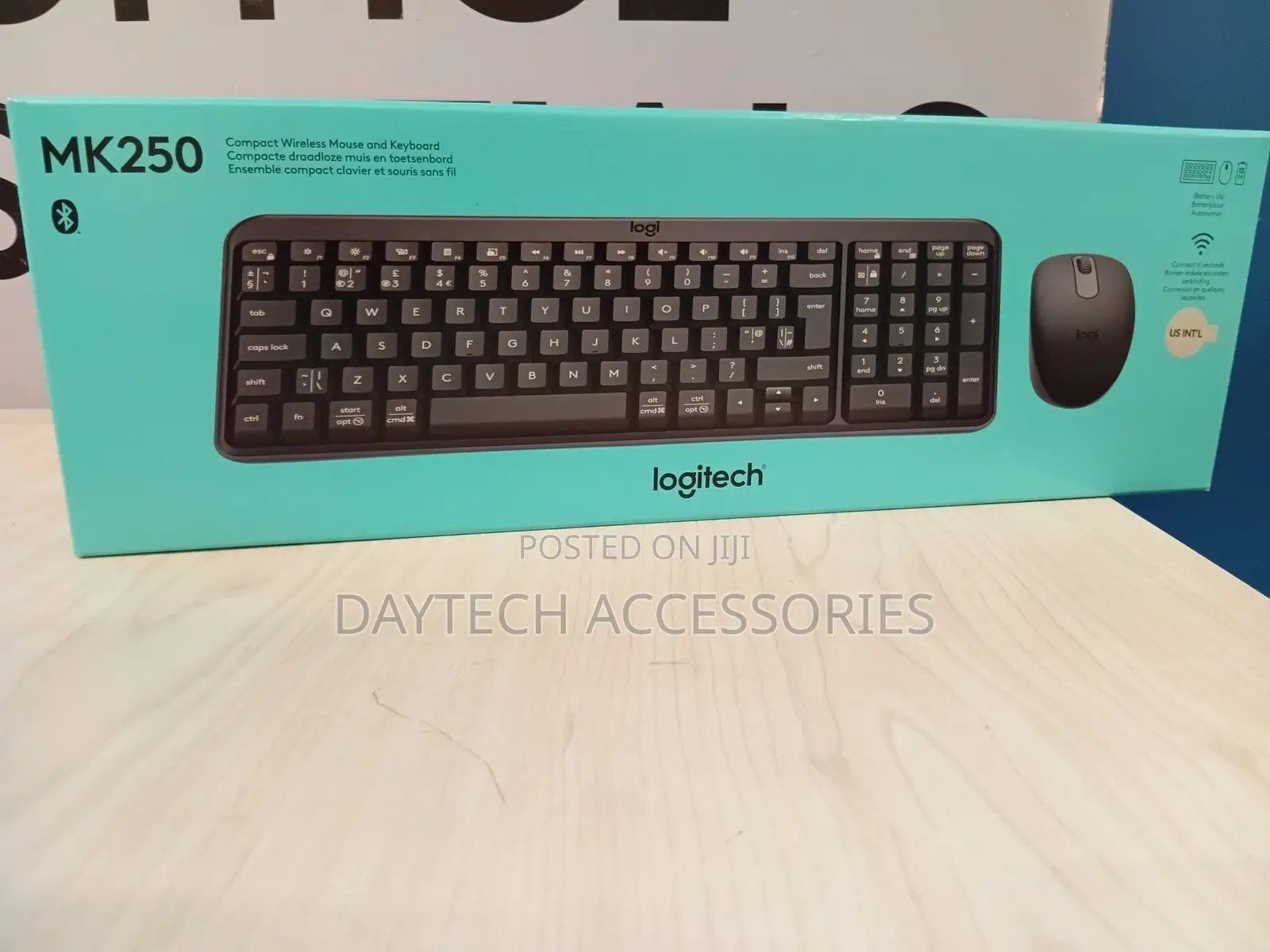 Logitech Mk250 Bluetooth Wireless Mouse and Keyboard