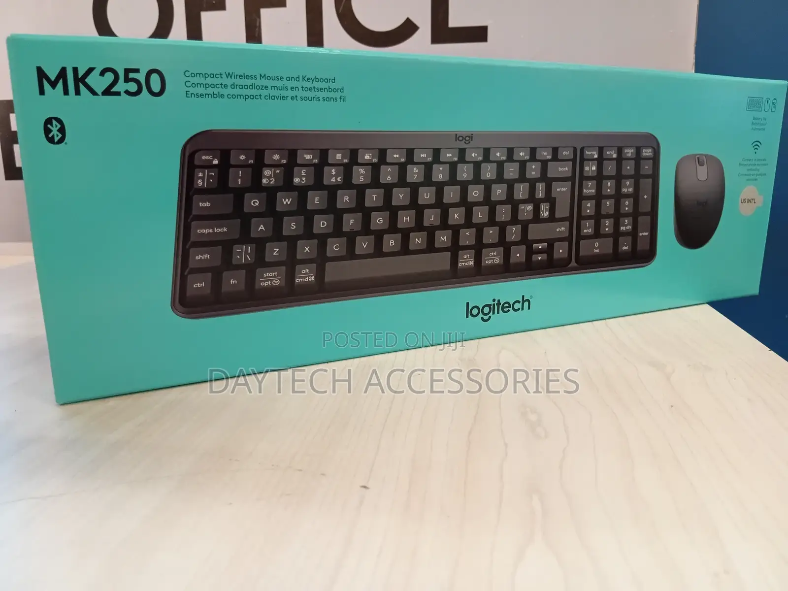 Logitech Mk250 Bluetooth Wireless Mouse and Keyboard