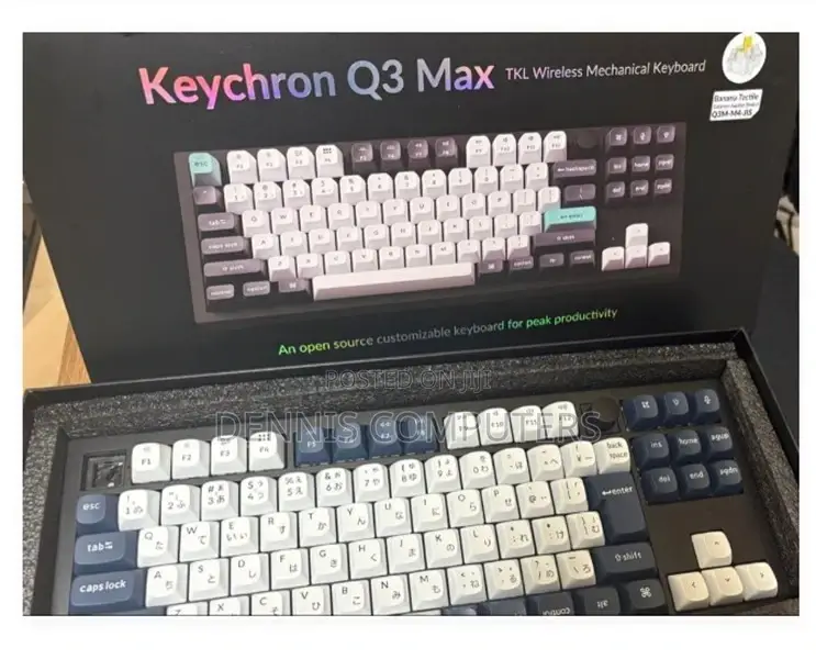 Keychron Q3 Max Wireless Mechanical Keyboard
