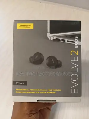 Jabra Evolve2 Buds Usb-a Ms True Wireless Earbuds - Black