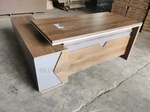 Modern L-Shaped Executive Desk