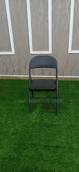 Durable Black Folding Chair