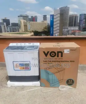 Affordable. Von* 8kgs Capacity Washing Machines