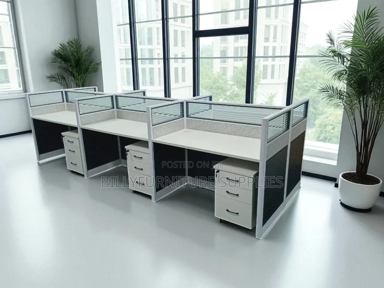 Executive Six Way Workstation