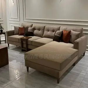 Deluxe Brown Lsofa Sofa Set