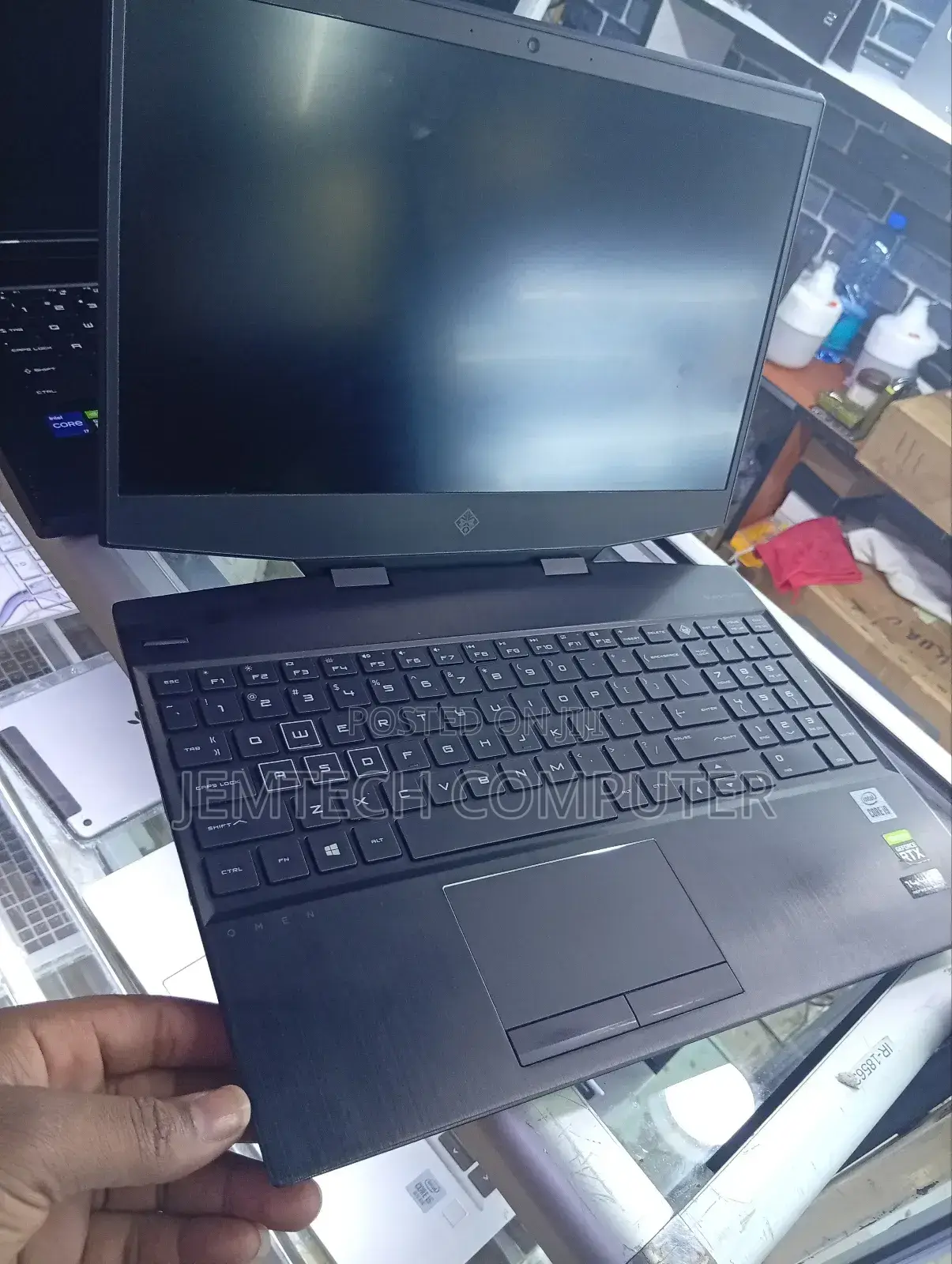 Laptop HP Omen 15-Dh002nr 32GB Intel Core I9 SSD 512GB