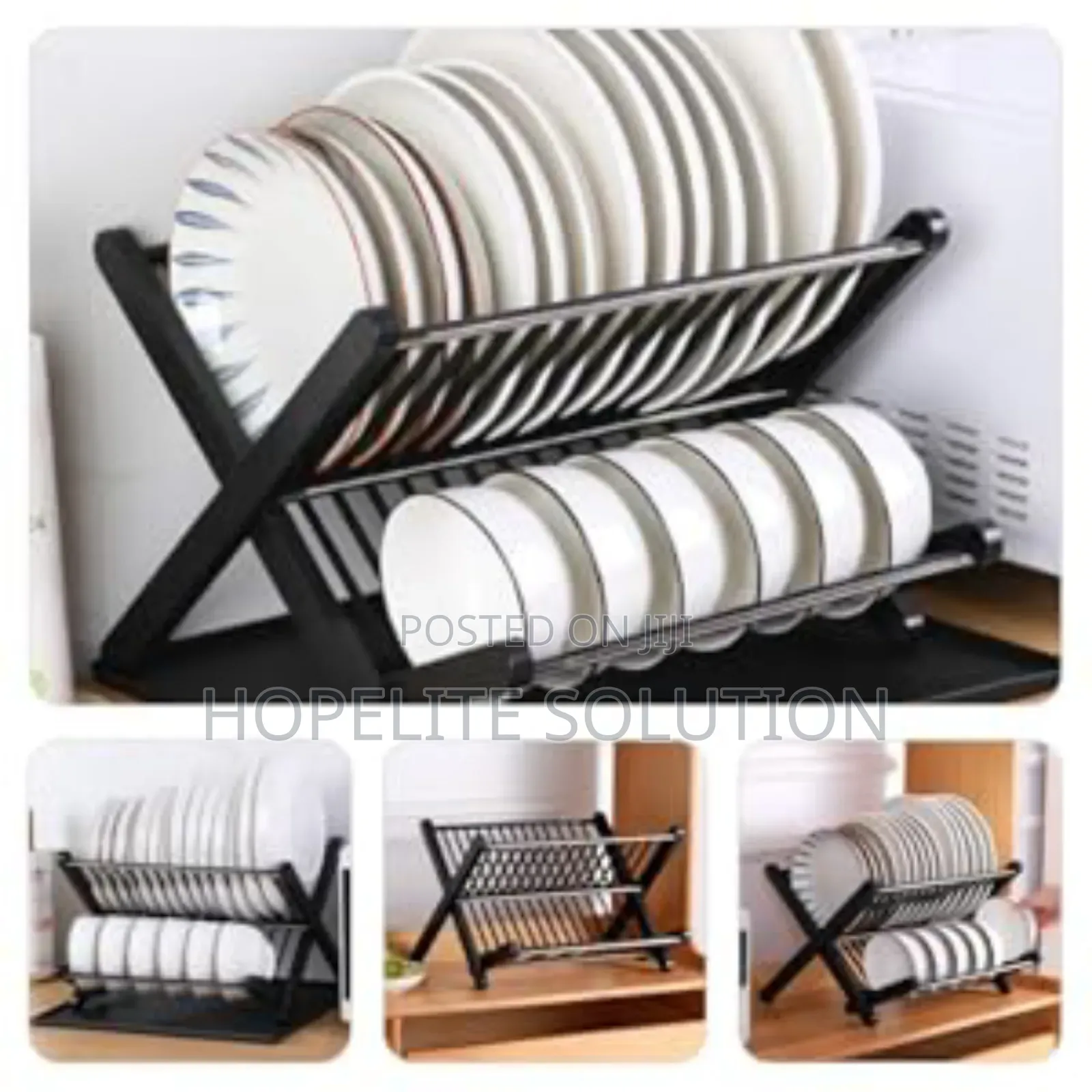 X Folding Drain Rack