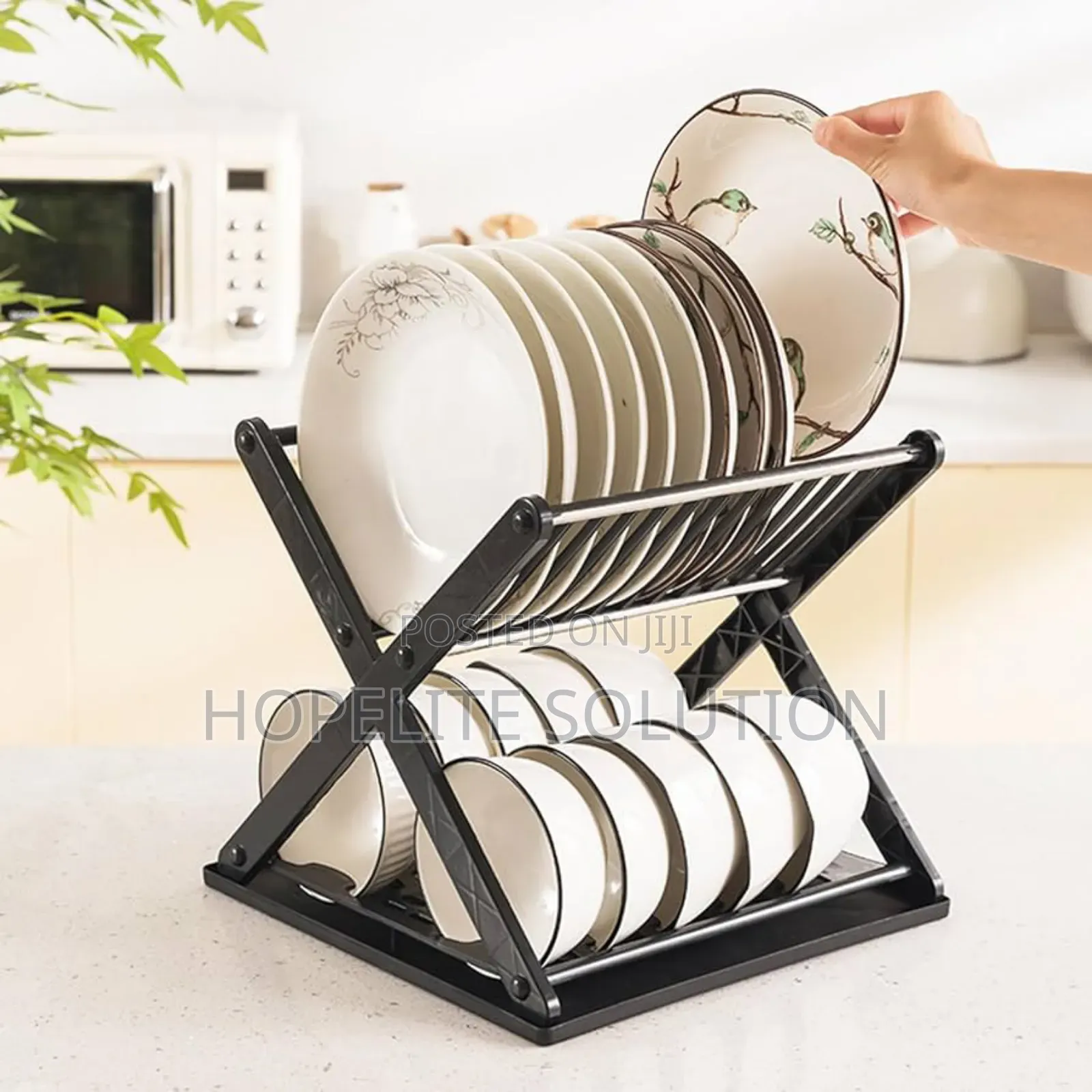 X Folding Drain Rack