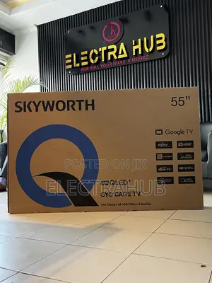 Skyworth 55 Inch Qled Smart 4k Tv Brand New Sealed