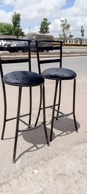 High Stools in Black