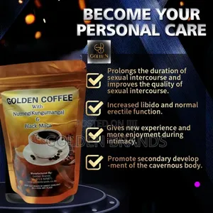 Men's Power Coffee With Nutmeg + Black Maca