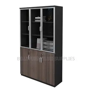 Modern 3 Door Wooden File Cabinet