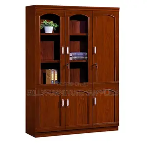 Office 3 Door Wooden Storage Cabinet