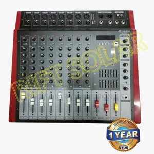 Yamaha 8 Channels Powered Mixer Usb Bluetooth Enabled 1500 Watts