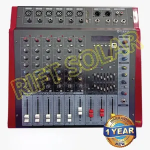 6 Channels Yamaha Powered Mixer Usb Bluetooth Enabled 1000 Watts