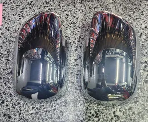 Chrome Side Mirror Cover Prado 120