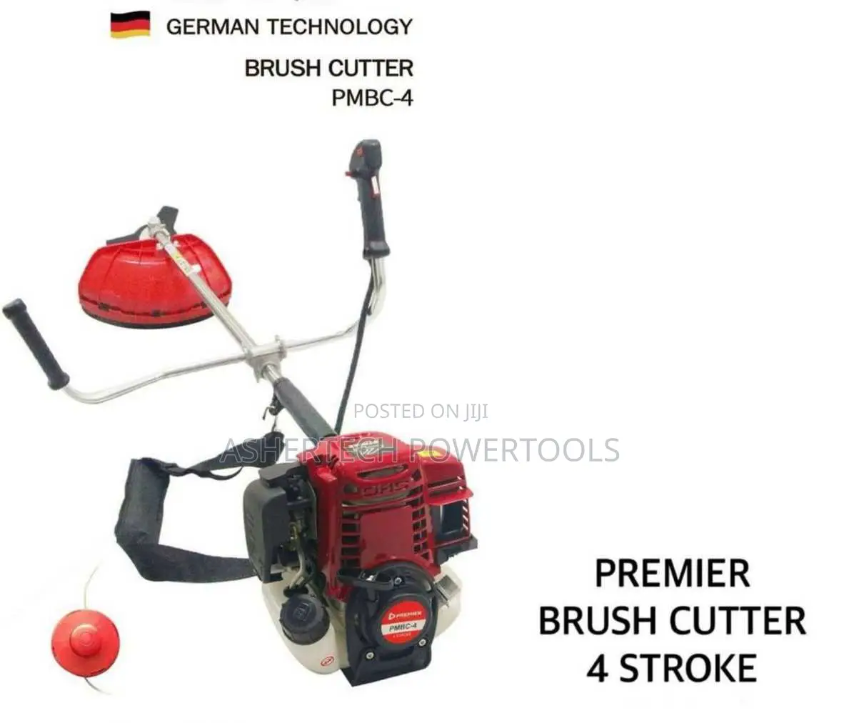 Premier PMBC-4 Four-Stroke Brush Cutter.