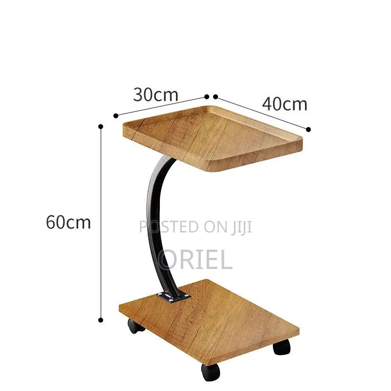 Side Table : Modern Marble C-Shaped Side Table