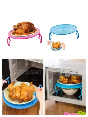 Microwave Tray Placement Rack